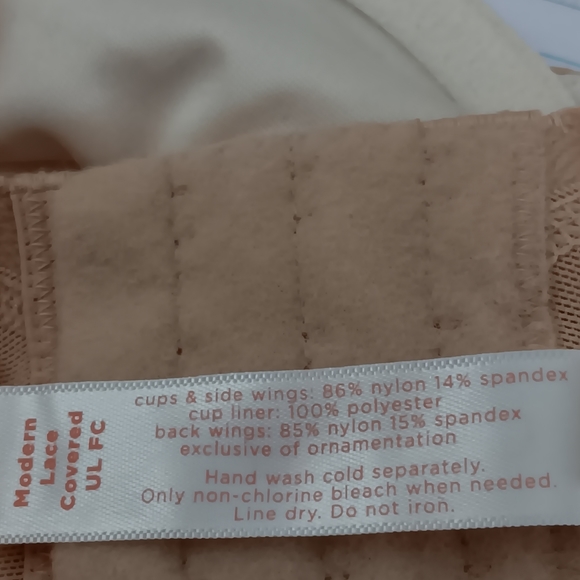 CACIQUE Bra Lace Covered UL FC Nude Sz46DD Women - Picture 10 of 10